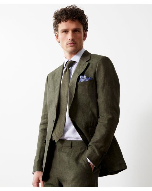 Todd Snyder Green Italian Linen Sutton Jacket for men