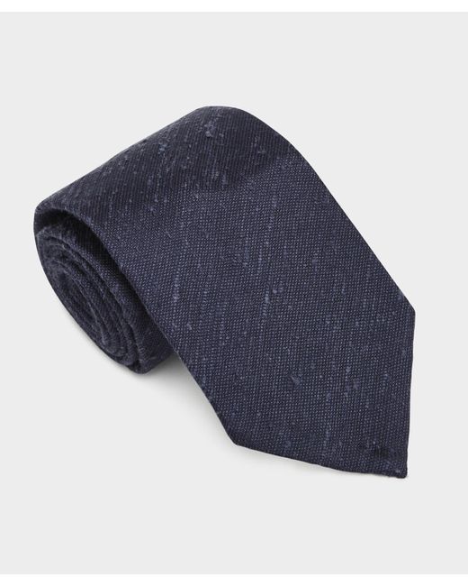 Todd Snyder Blue Silk Shantung Tie for men