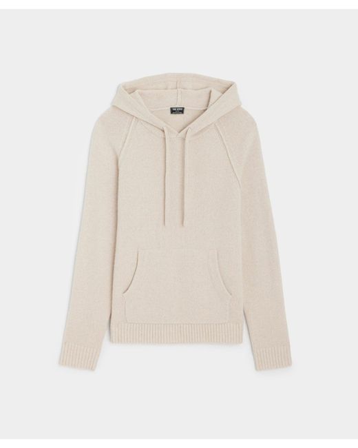 Todd Snyder White Nomad Cashmere Hoodie for men