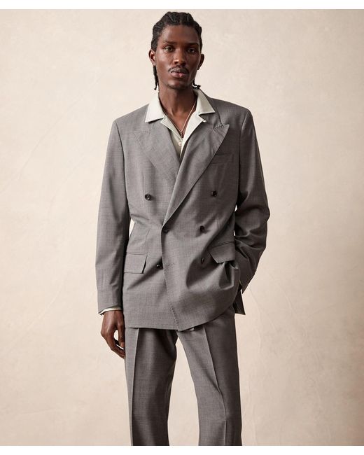 Todd Snyder Italian Tropical Wool Wythe Jacket in Gray for Men | Lyst