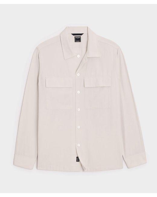 Todd Snyder Natural Relaxed Twill Cpo Overshirt for men