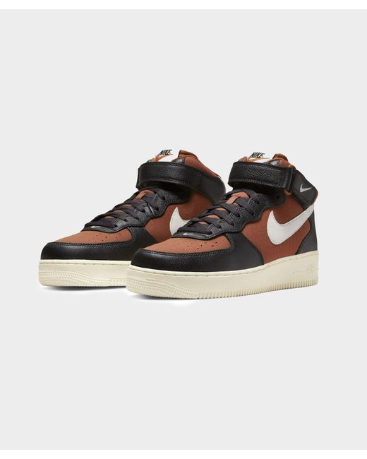 Nike Air Force 1 Mid '07 Lx Shoes in Brown for Men | Lyst Australia