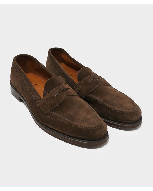 alden unlined penny loafer