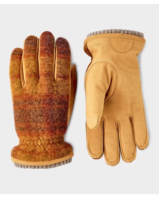 Hestra Orange Noah Glove for men