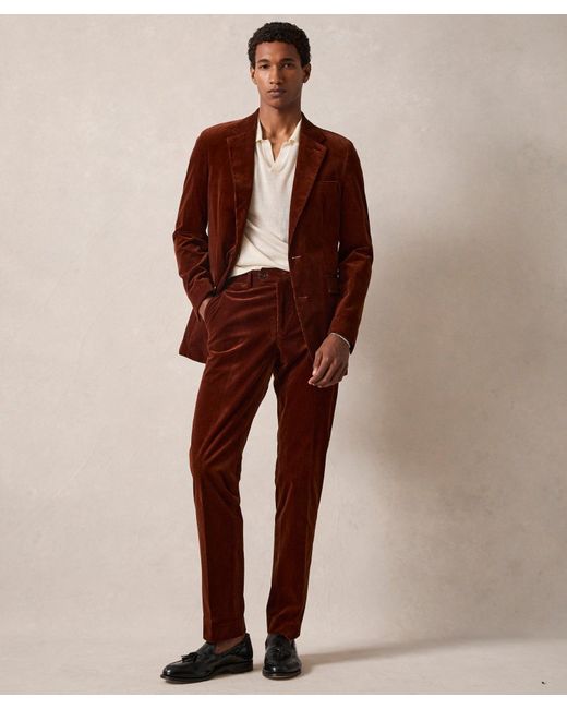 Todd Snyder Italian Corduroy Sutton Suit Trouser in Brown for Men | Lyst