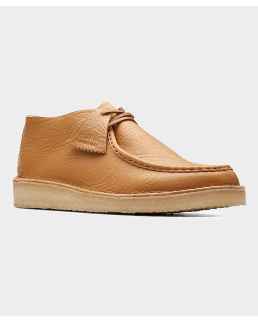 Clarks Desert Nomad Curry Leather in Brown for Men | Lyst