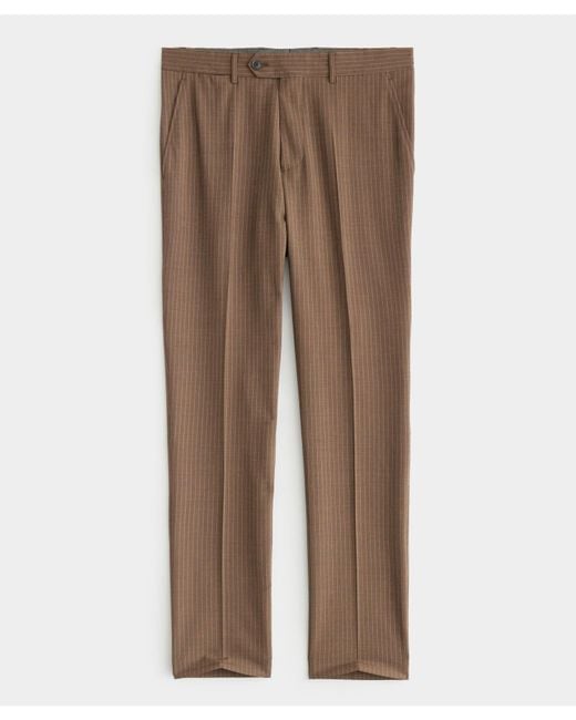Todd Snyder Brown Italian Sutton Suit Pant for men