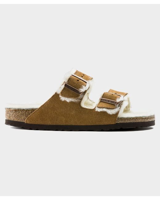 Birkenstock Suede Arizona in Mink 