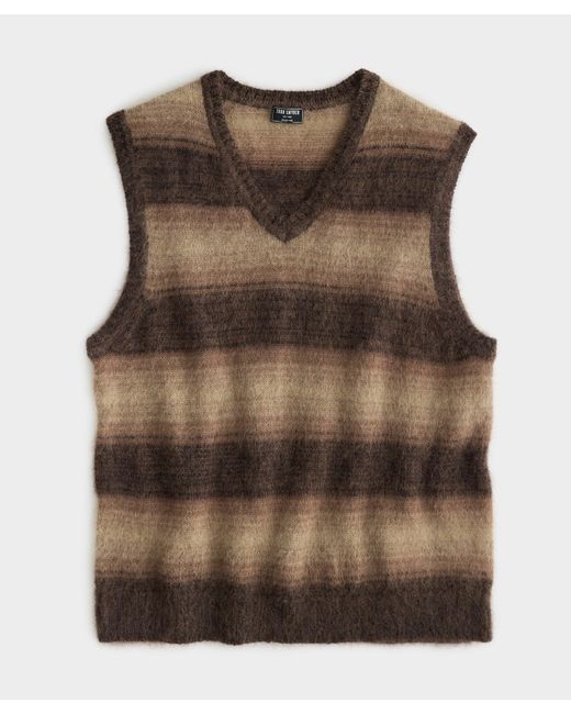 Todd Snyder Ombre Mohair Vest in Brown for Men | Lyst Canada