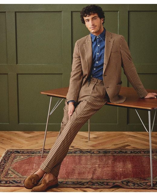 Todd Snyder Green Italian Wool Seersucker Madison Suit for men