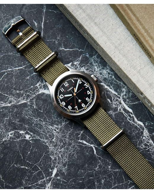 Timex The Military Watch 40mm in Green for Men Lyst
