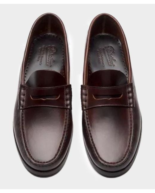 Paraboot Brown Coraux Loafer for men