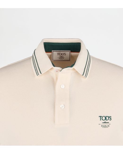 Tod's Natural Polo Shirt for men