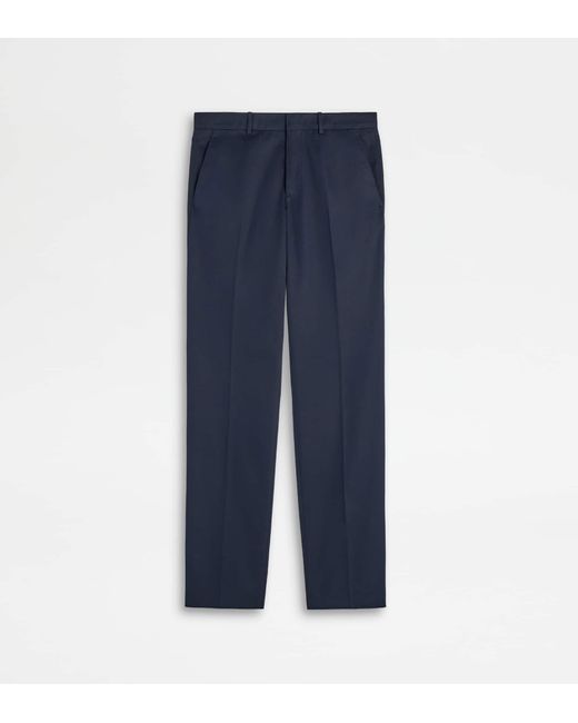 Tod's Blue Chino Trousers for men
