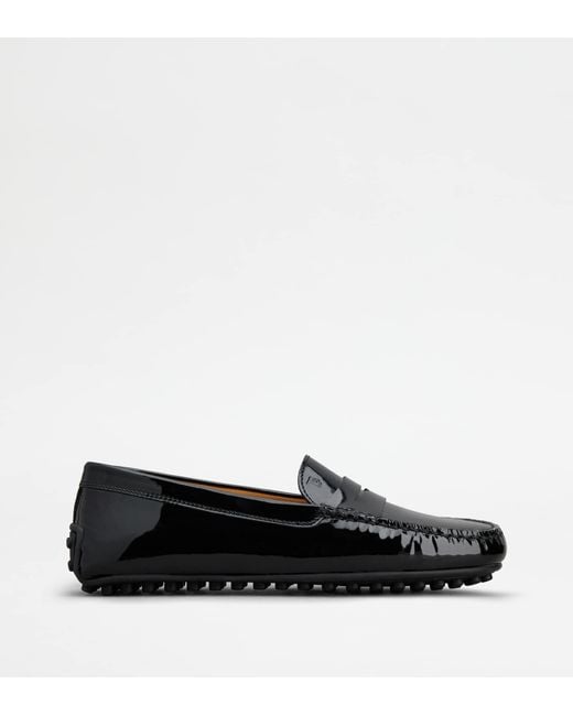 Tod's Black City Gommino Loafers