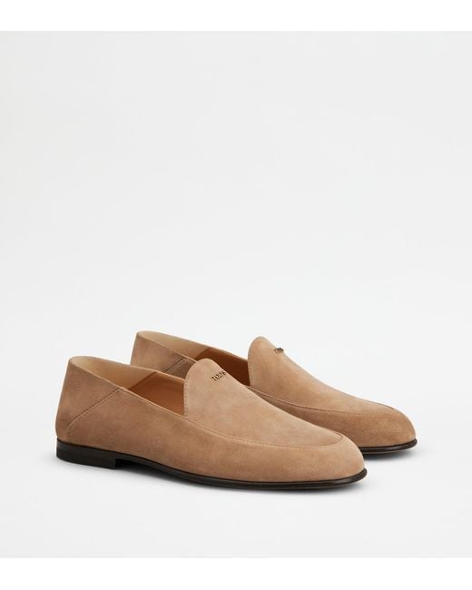 Tod's Natural Mule Loafers