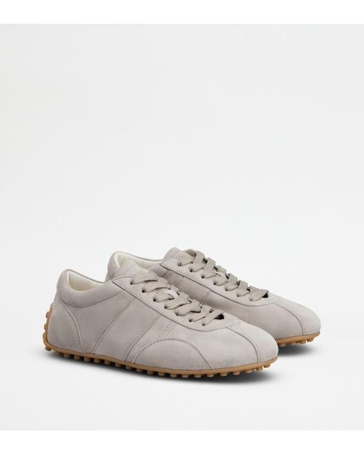 Tod's White T Marathon Sneakers