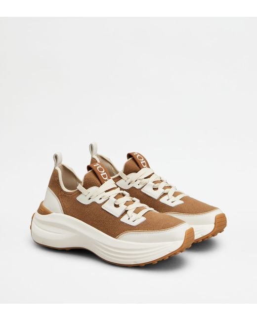 Tod's Natural Sneakers