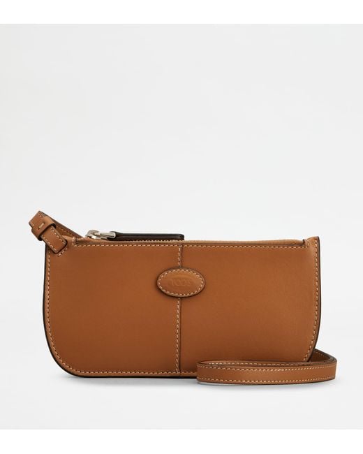Tod's Brown Glasses Case for men