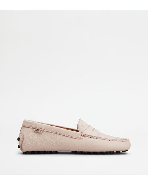 Tod's Natural Gommino Loafers