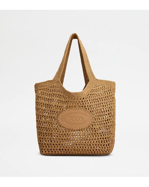 Tod's Brown Shopping Bag