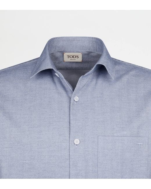 Tod's Blue Shirt for men