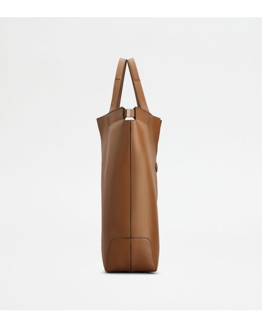 Tod's Brown Di Bag Folio for men