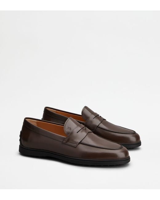 Tod's Brown Loafers for men
