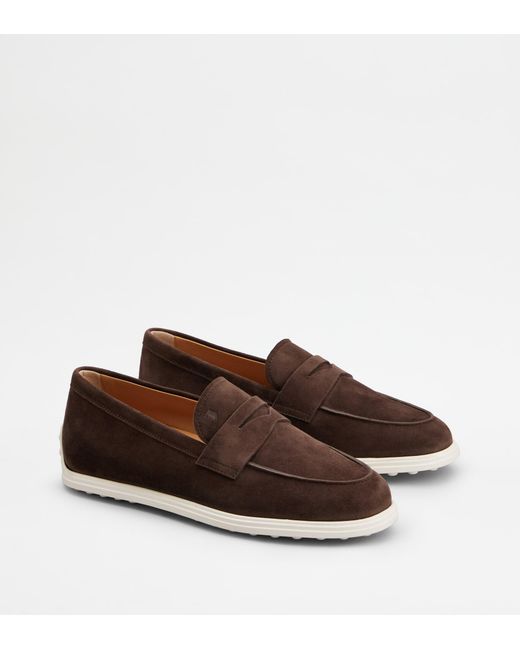 Tod's Brown Loafers