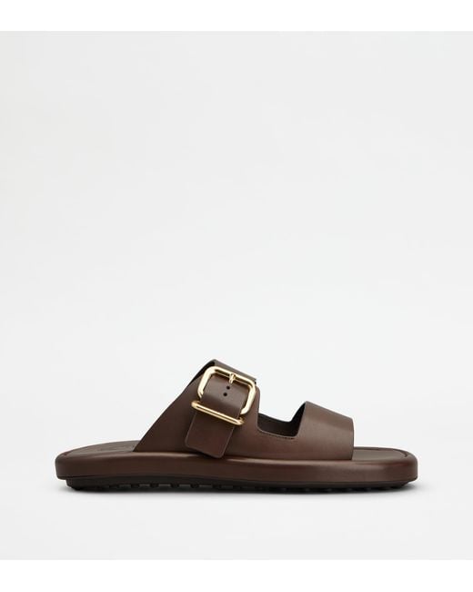 Tod's Brown Sandals