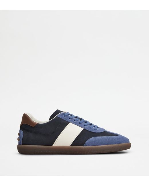 Tod's Blue Tabs Sneakers for men