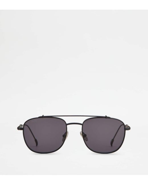 Occhiali Da Sole Caravan di Tod's in Gray da Uomo
