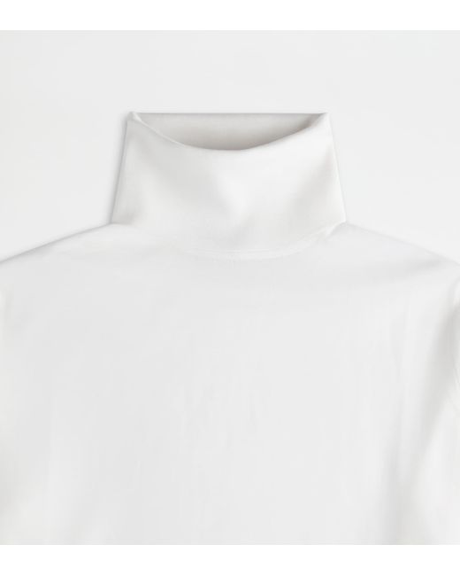 Tod's White Turtleneck for men