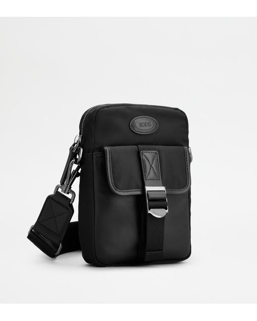 Tod's Black Phone Holder for men