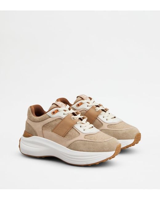 Tod's Natural Sneakers