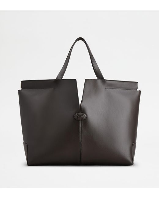 Tod's Black Di Bag Folio
