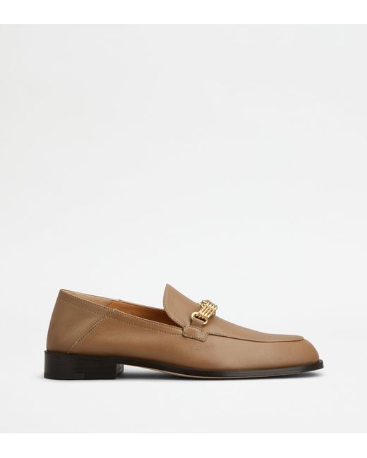 Tod's Brown Loafers