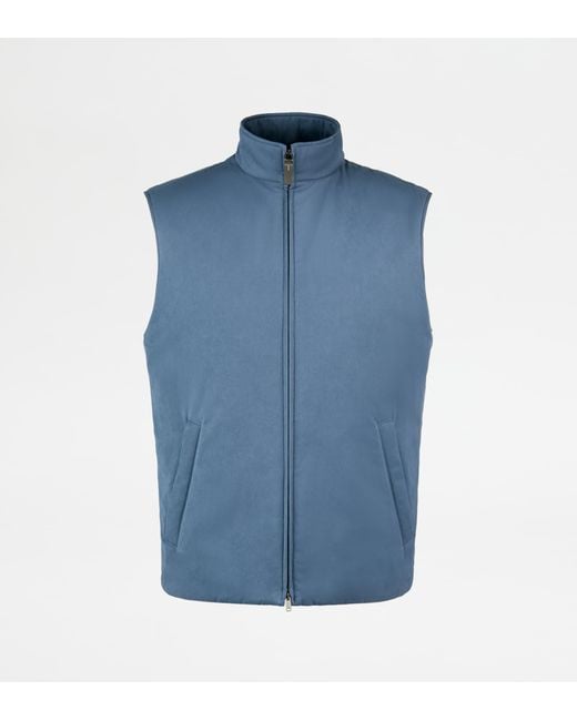Tod's Blue Gilet for men