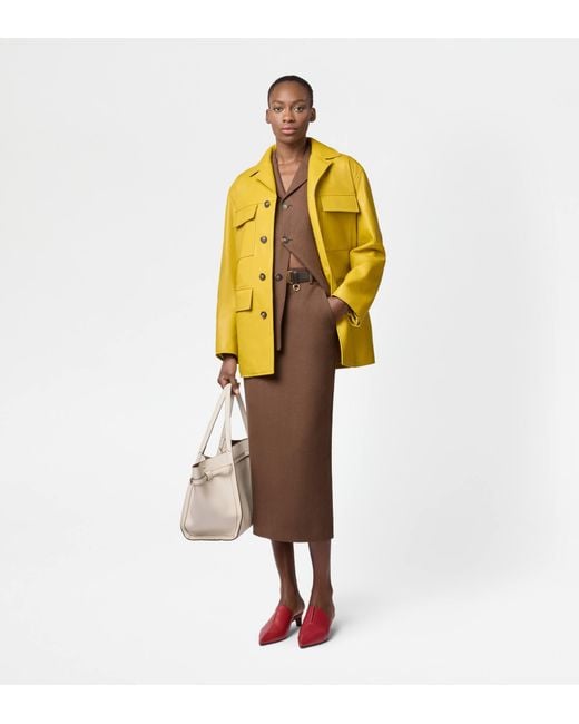 Tod's Yellow Safari Jacket