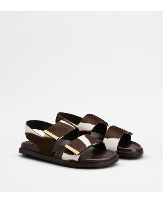 Tod's Brown Sandals