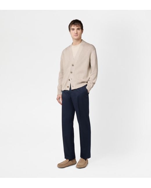 Tod's Natural Cardigan for men