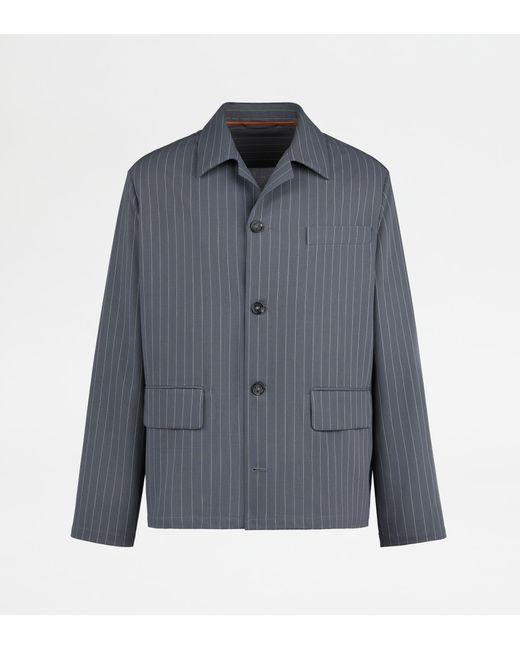 Tod's Blue Overshirt for men