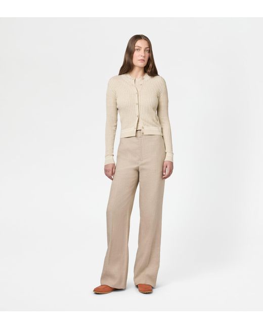 Tod's Natural Cardigan