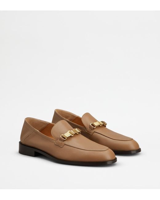 Tod's Brown Loafers