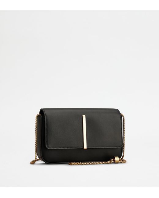 Mini Bag Flap di Tod's in Black