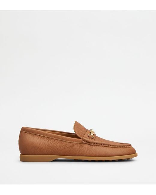 Tod's Brown Loafers