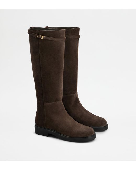 Tod's Black Boots