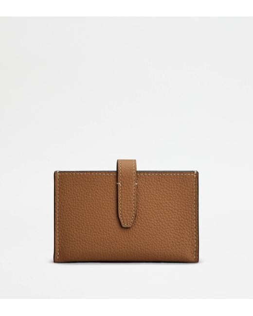 Tod's Brown Card Holder