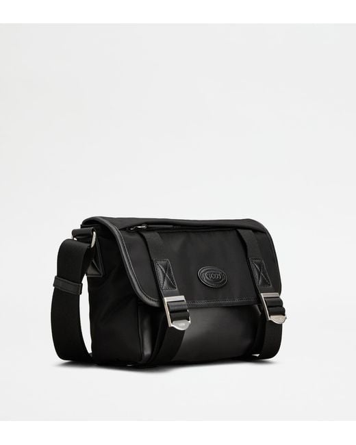 Borsa Messenger di Tod's in Black da Uomo