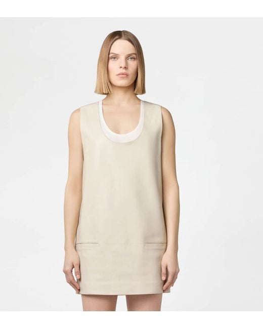 Tod's Natural Minidress